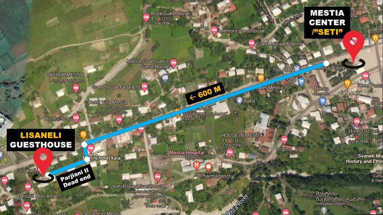Hotel Lisaneli Mestia Zewnętrze zdjęcie